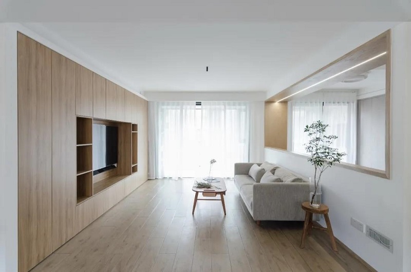 130㎡原木現(xiàn)代風(fēng)四室裝修，全屋原木風(fēng)裝飾住起來真舒服！