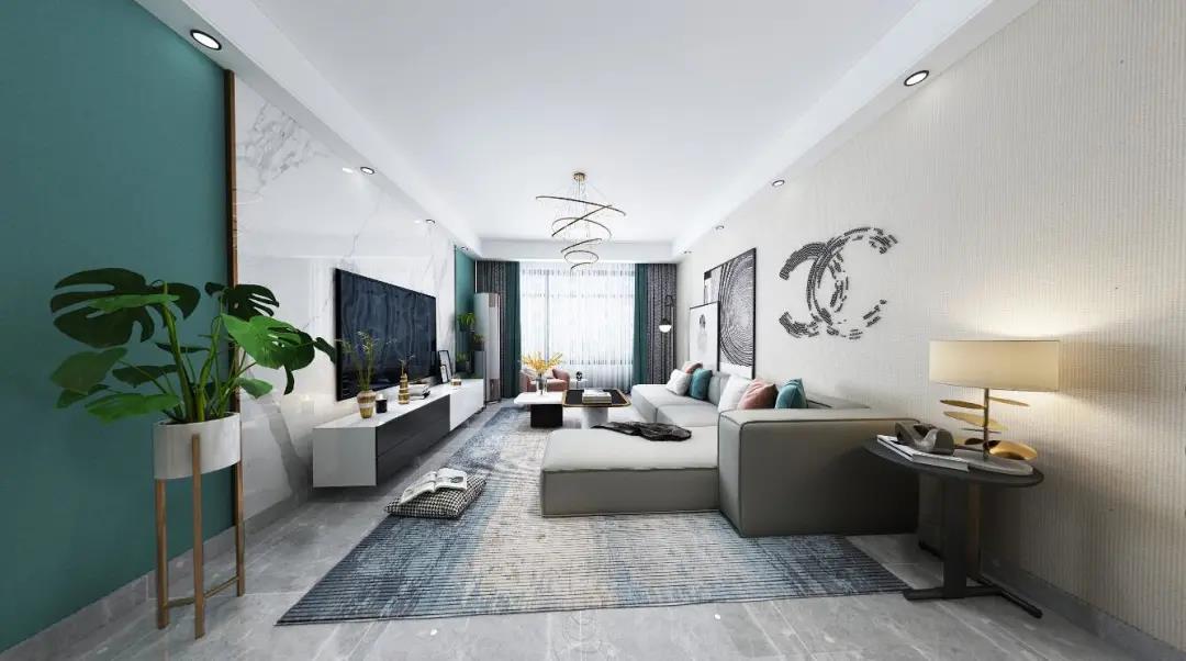 110㎡現(xiàn)代風(fēng)格，品味溫潤有度的質(zhì)感生活